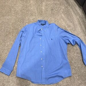 Blue Ralph Lauren dress shirt, size 2 XL and very good condition
